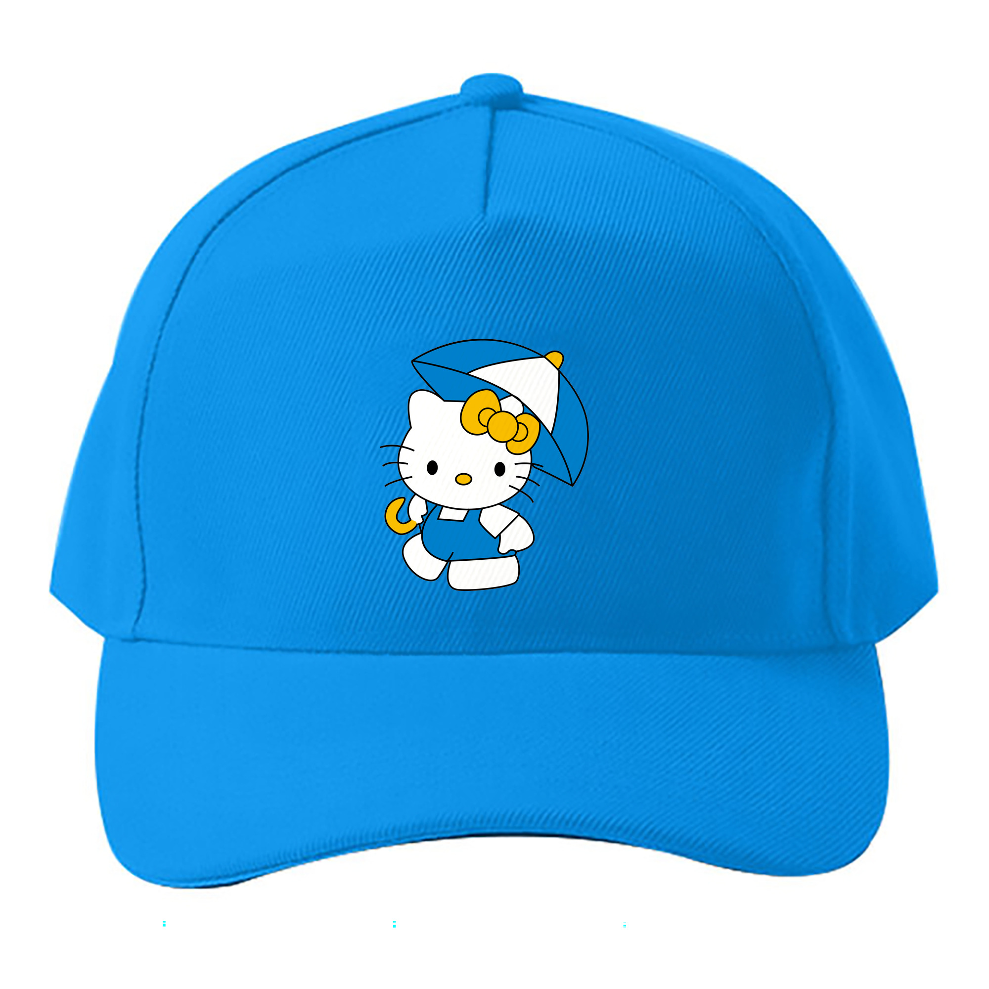 （画像用） Hello Kitty ハローキティ ベースボールキャップ 綿100％ 男女兼用 帽子 スポーツ